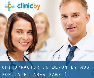 Chiropractor in Devon by most populated area - page 1