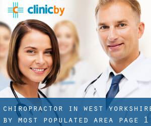 Chiropractor in West Yorkshire by most populated area - page 1