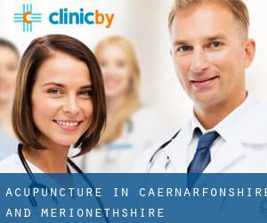Acupuncture in Caernarfonshire and Merionethshire