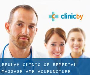 Beulah Clinic Of Remedial Massage & Acupuncture (Brongwyn)