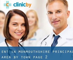 ENT in Monmouthshire principal area by town - page 2